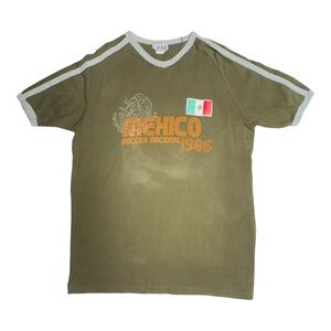 JEM Green Short Sleeve Tee with‎ Sporty Graphic